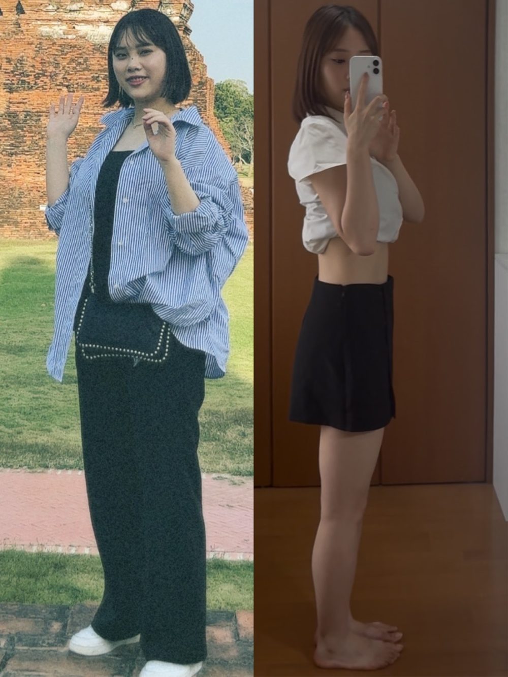 さきのビフォーアフター